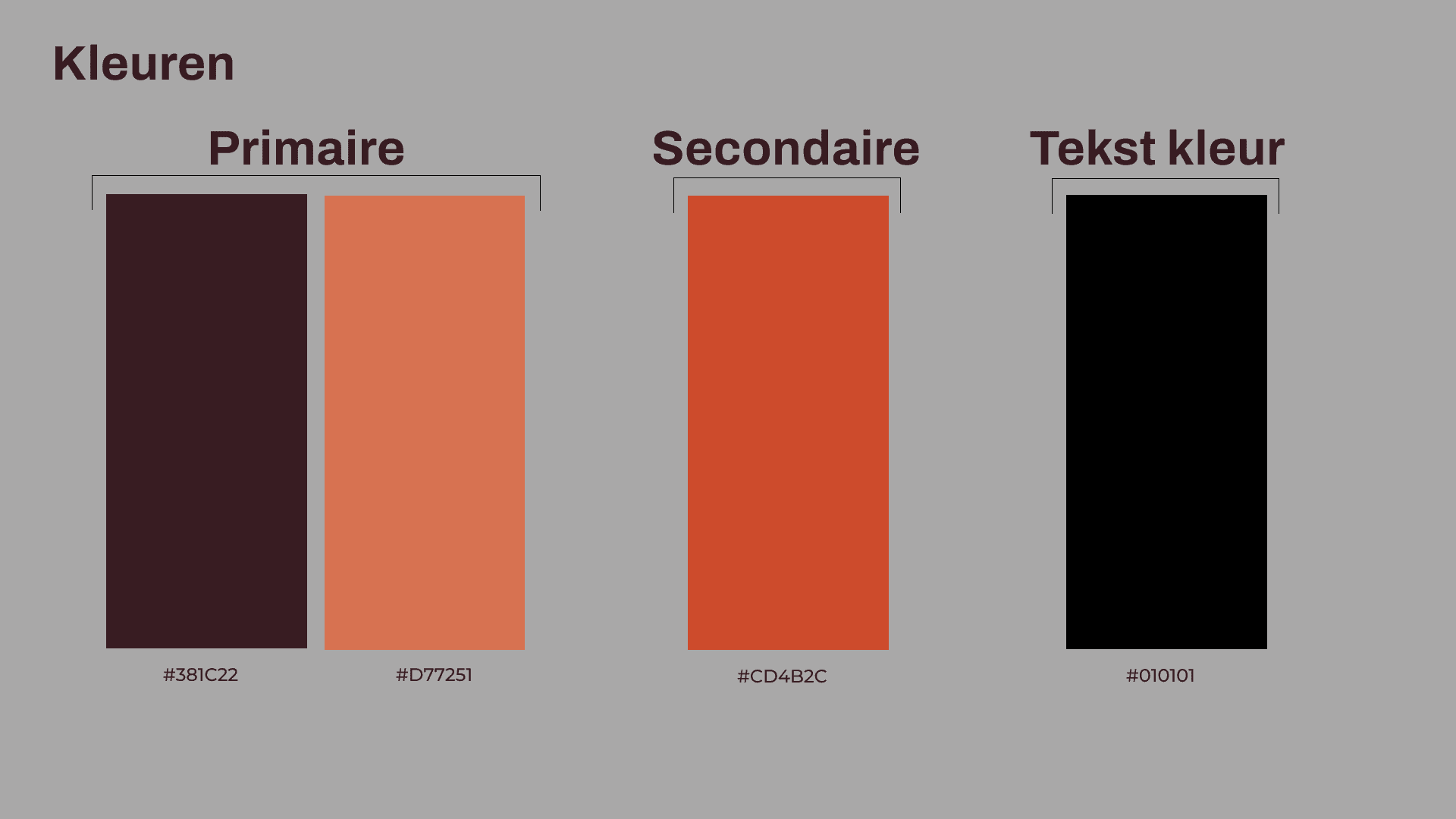 Branding Colors